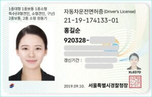 2026 한국 운전면허증 갱신 후 발급된 실물 카드