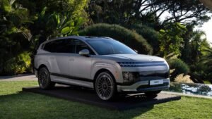현대 아이오닉 9 전면 디자인 대형 전기 SUV