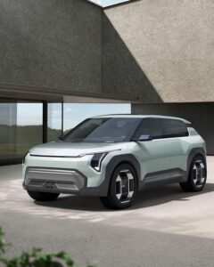 2026 기아 EV3 전기차 SUV 외관 디자인 리뷰